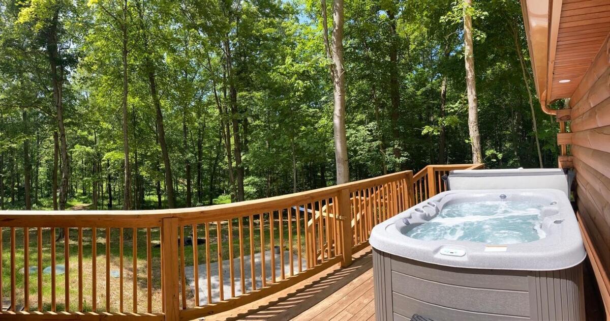 Secluded Wooded Cabin Near The Hocking Hills New Straitsville Exterior foto